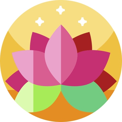 pink lotus icon