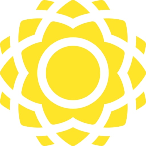 yellow sun icon